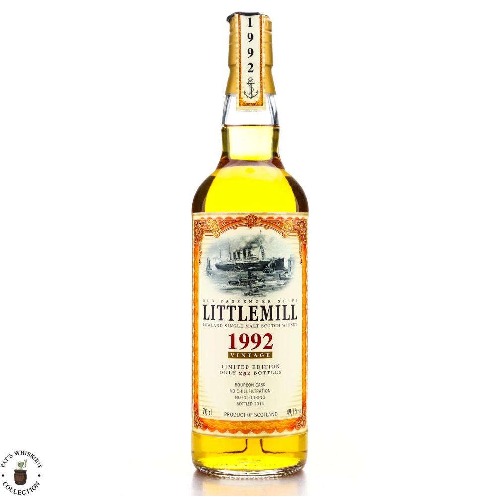 Littlemill 1992 Jack Wiebers Old Passenger Ships / Whiskyschiff Zurich