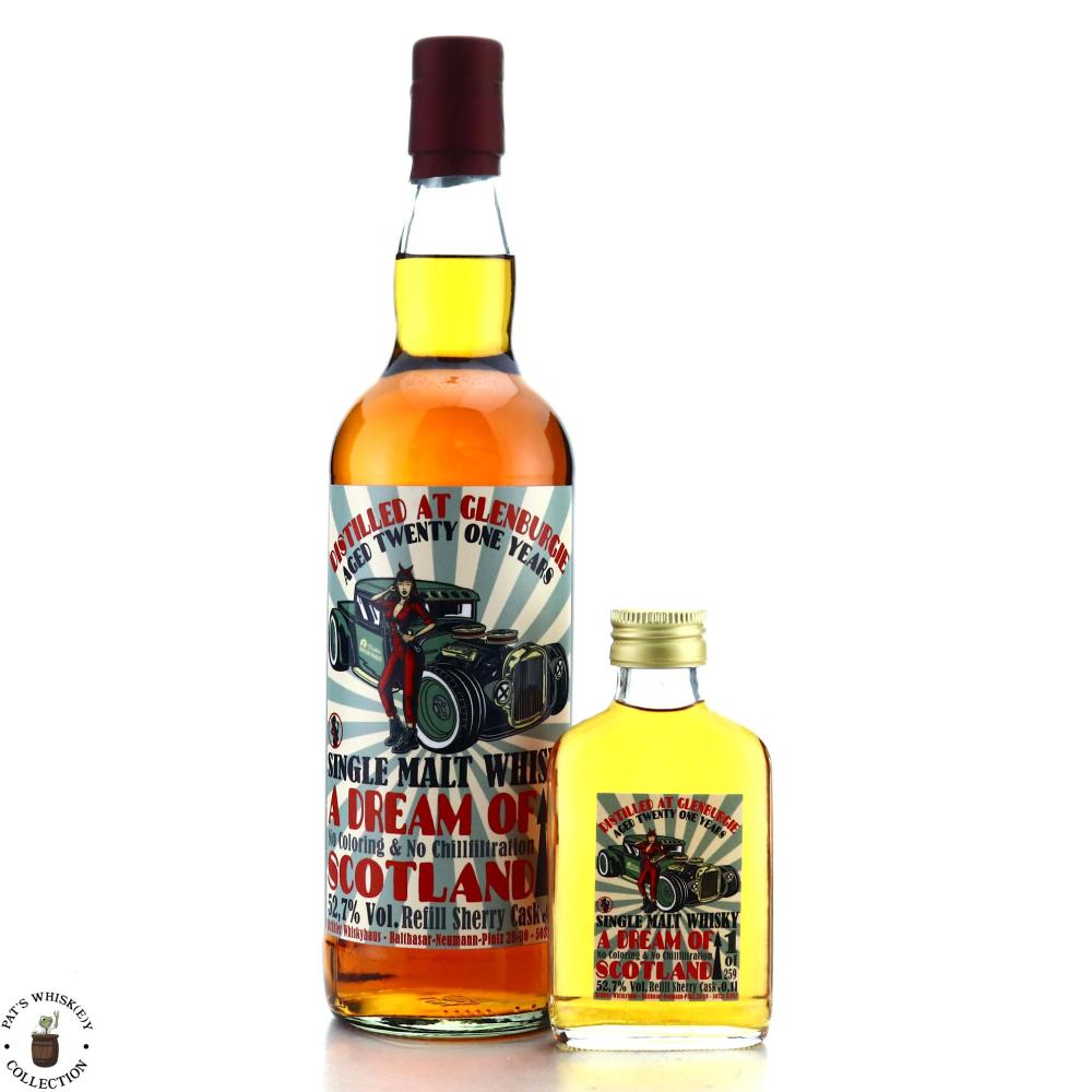 Glenburgie 21 Year Old A Dream of Scotland 70cl & 10cl