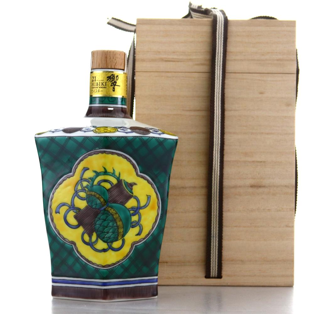 Hibiki 21 Year Old Ceramic Kutani Decanter 2013 Release