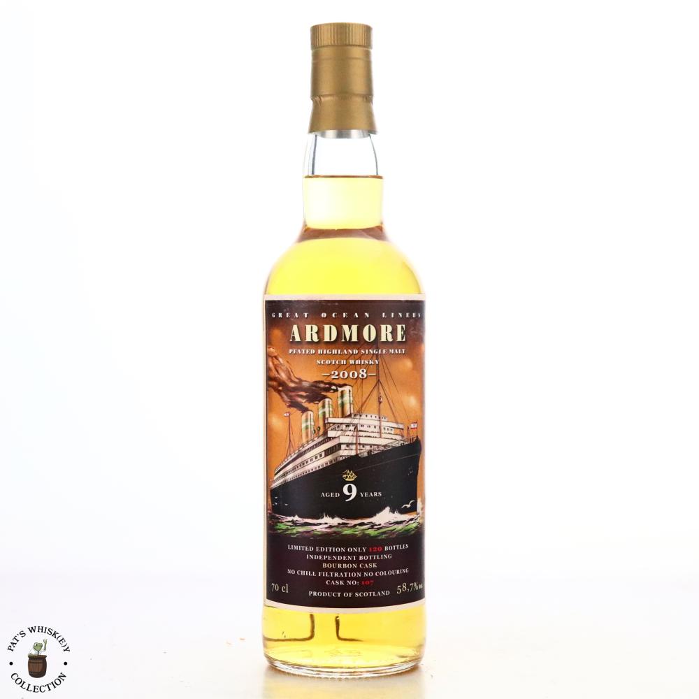 Ardmore 2008 Jack Wiebers 9 Year Old Great Ocean Liners / Copenicker Whisky Herbst