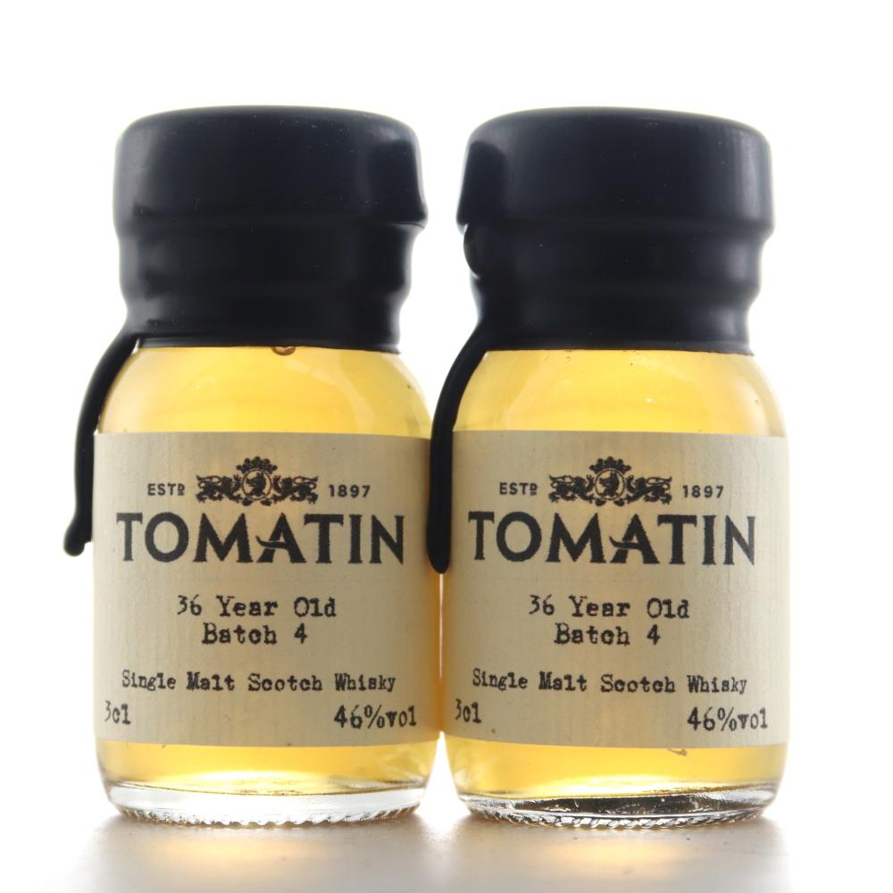 Tomatin 36 Year Old Rare Cask Batch #4 Samples x 2