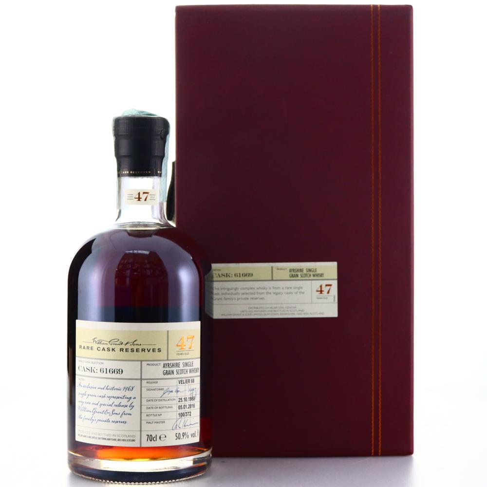 Girvan-Ayrshire 1968 Rare Cask Reserve 47 Year Old / Velier
