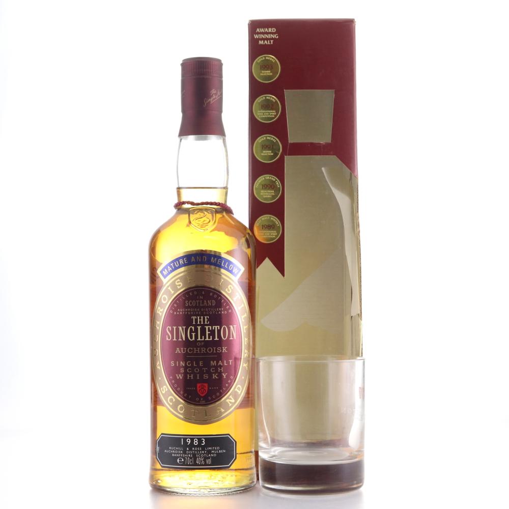 Singleton of Auchroisk 1983 / with Glass