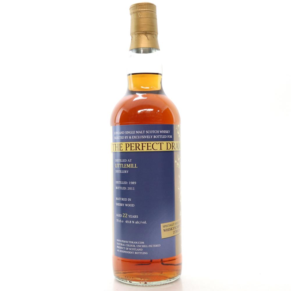 Littlemill 1989 Whisky Agency 22 Year Old / The Perfect Dram - Whiskyschiff