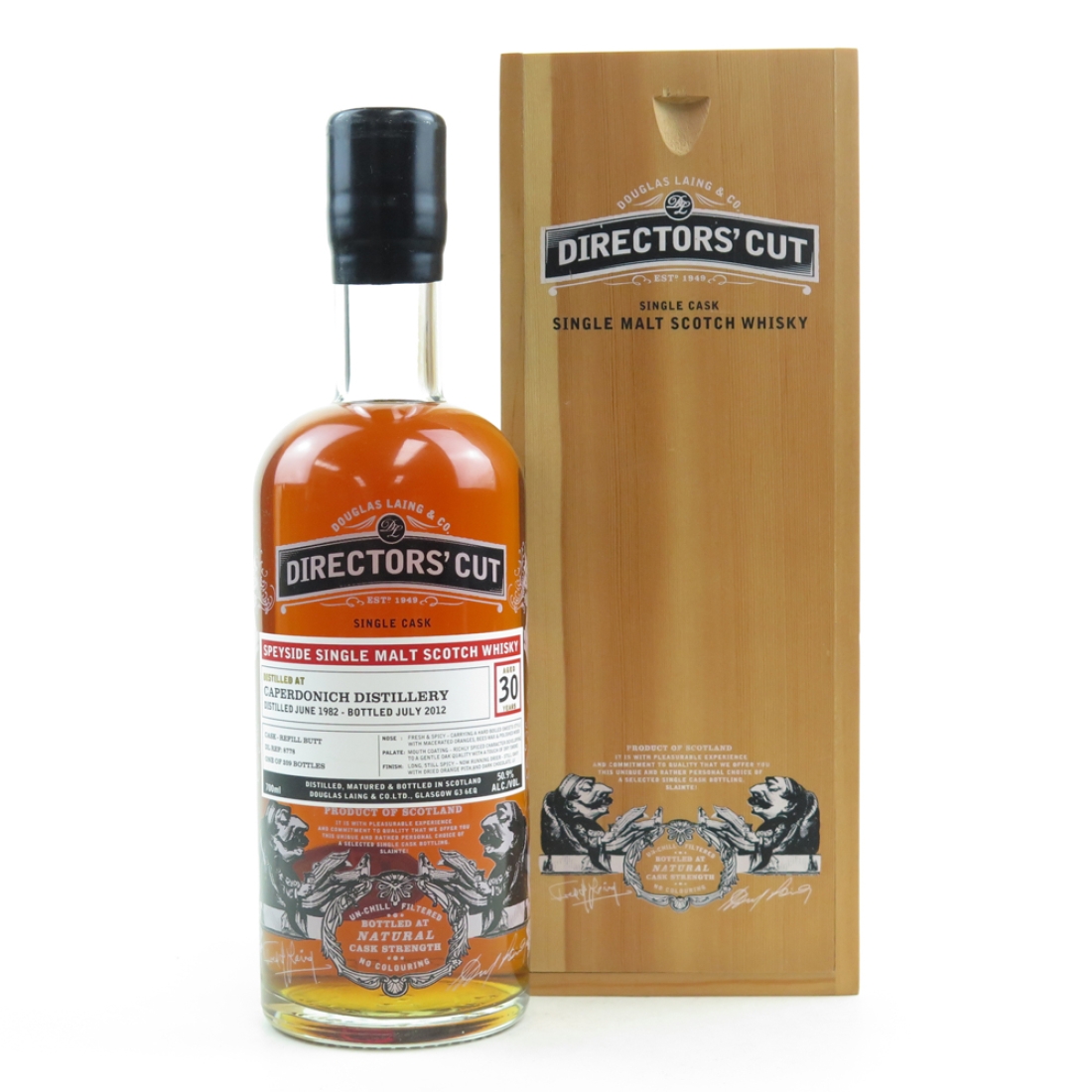 Caperdonich 1982 Douglas Laing 30 Year Old