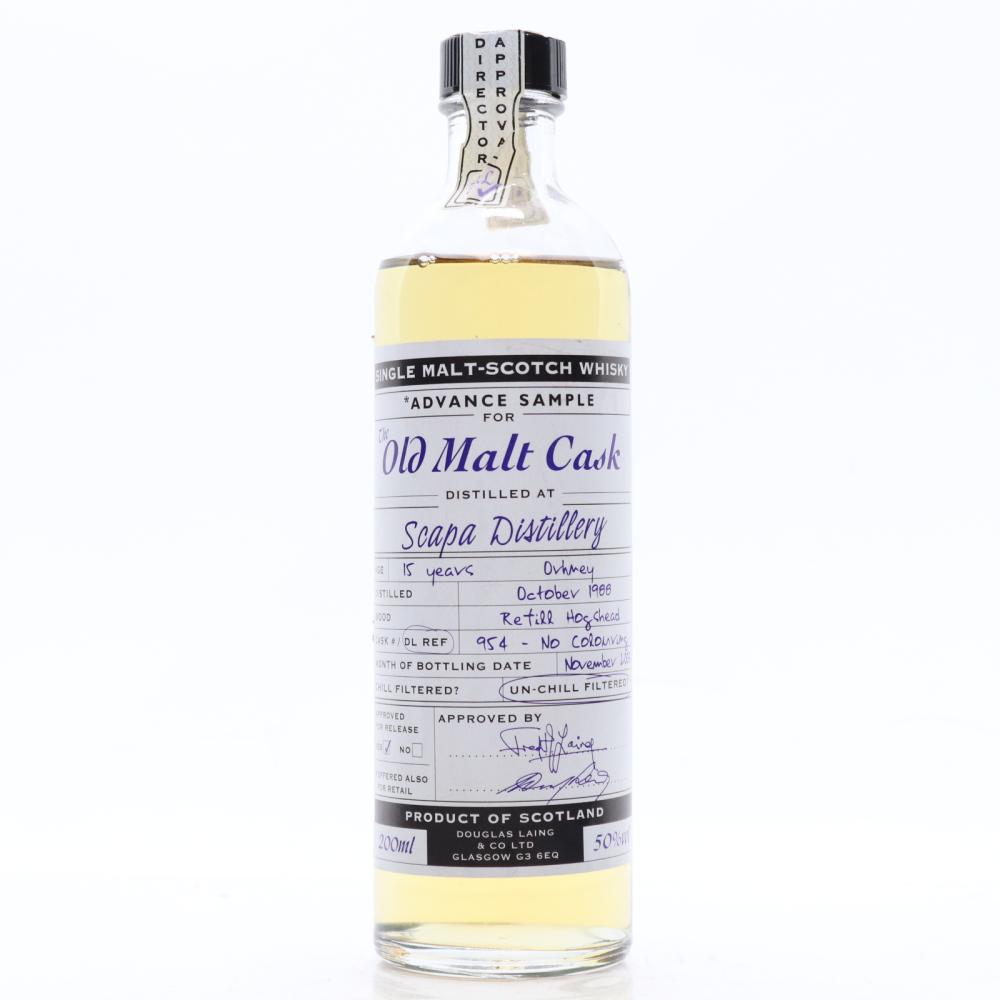 Scapa 1988 Douglas Laing 15 Year Old 20cl / Advance Sample