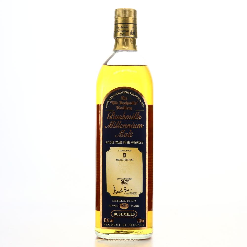Bushmills 1975 Millennium Malt Single Cask #209