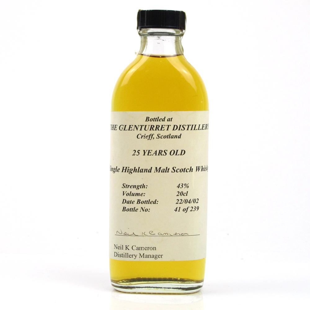Glenturret 25 Year Old Distillery Bottling 2002 20cl