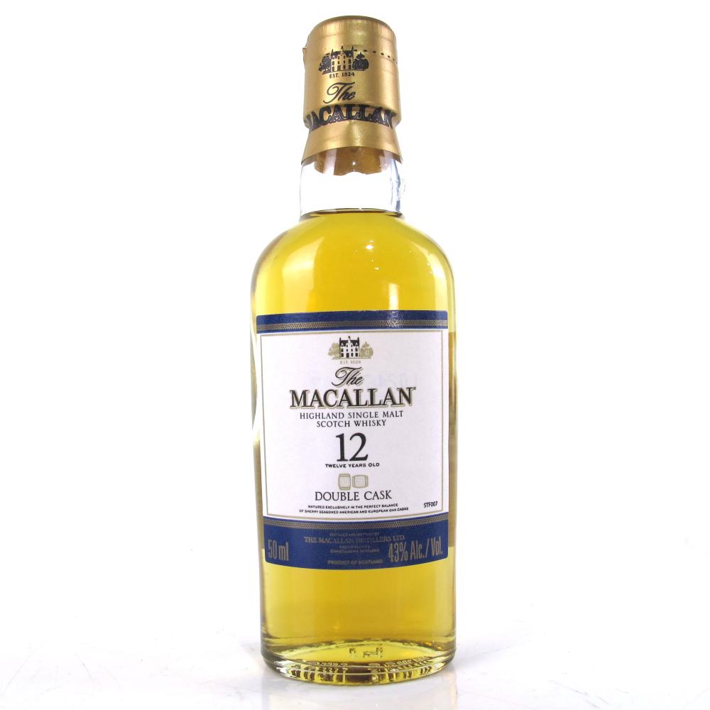 Macallan 12 Year Old Double Cask 5cl Miniature / US Import