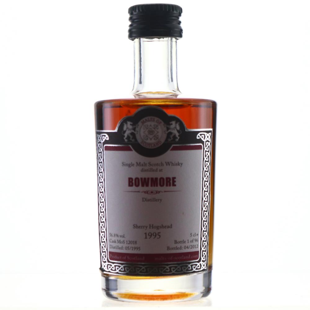 Bowmore 1995 Malts of Scotland Sherry Hogshead Miniature 