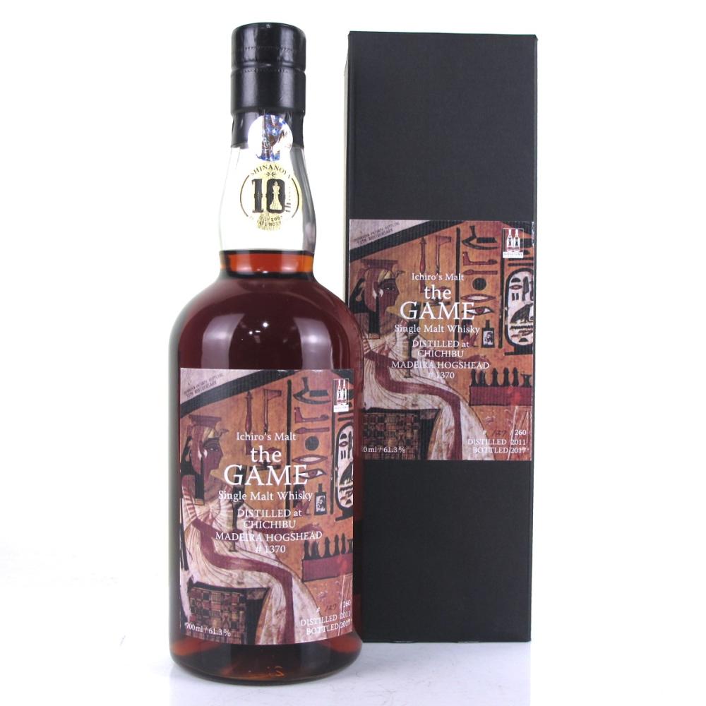 Chichibu 2011 Ichiro's Malt  'The Game' Single Cask #1370 Madiera Hogshead​