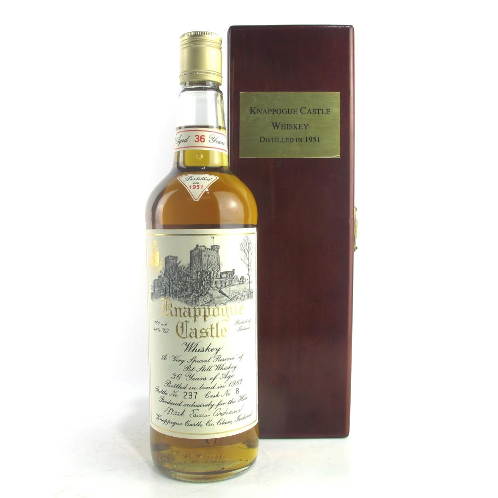 Knappogue Castle 1951 Single Cask 36 Year Old #8  75cl / US Import