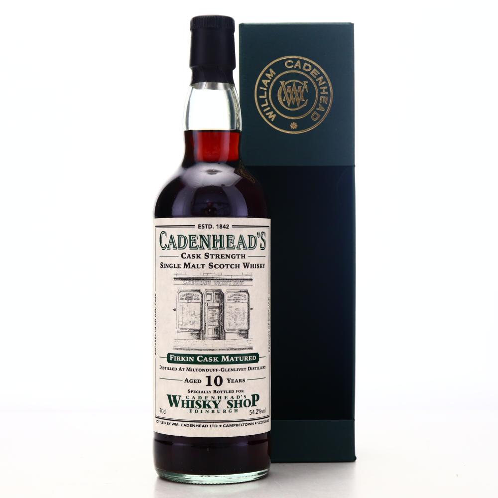 Miltonduff 10 Year Old Cadenhead's Firkin Cask / Edinburgh Shop
