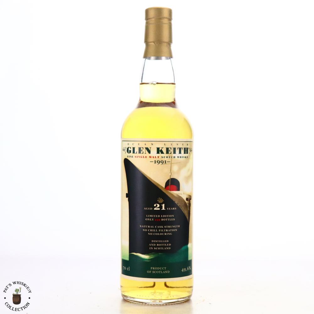 Glen Keith 1991 Jack Wiebers 21 Year Old Ocean Liner / Whiskyschiff Zurich