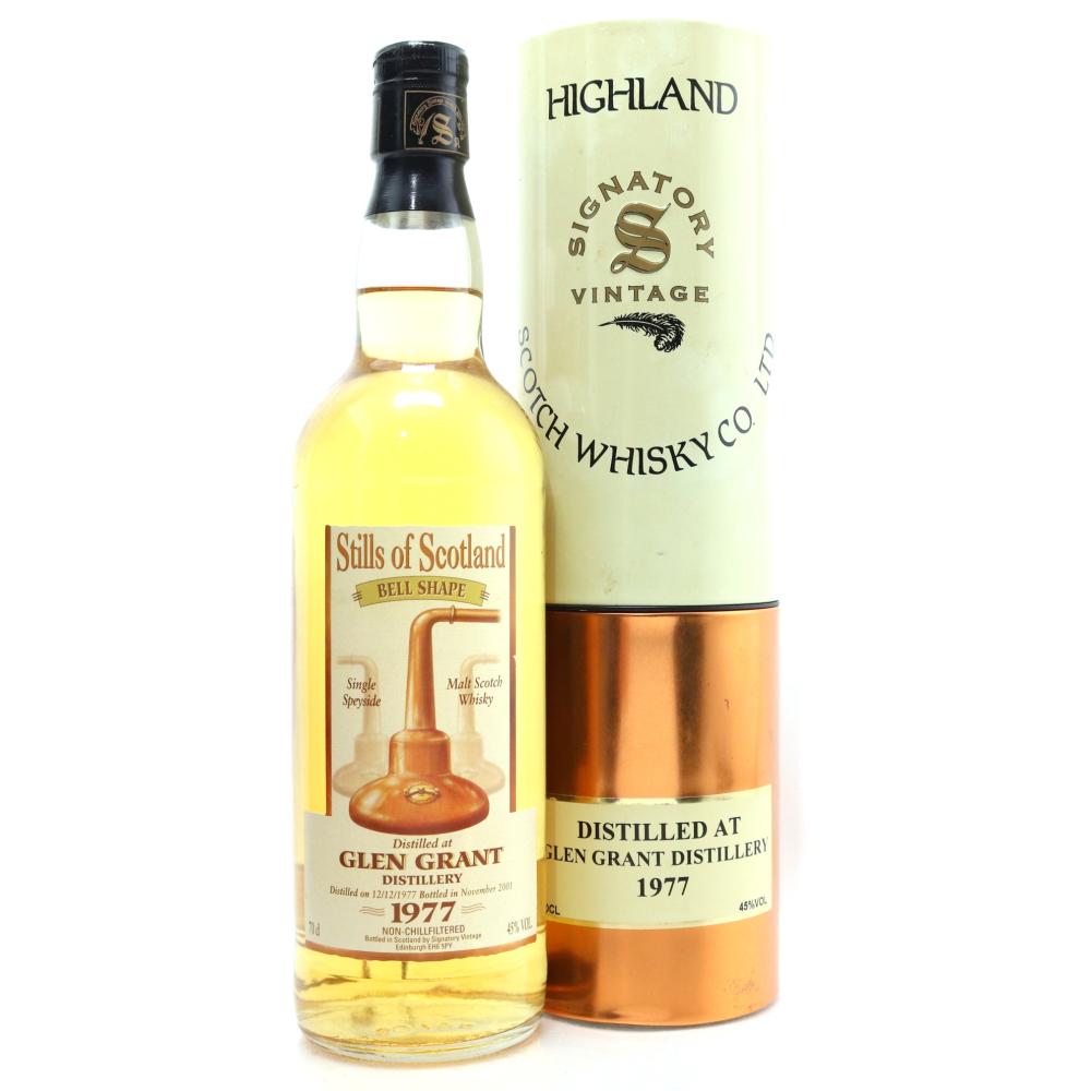 Glen Grant 1977 Signatory Vintage / Stills of Scotland