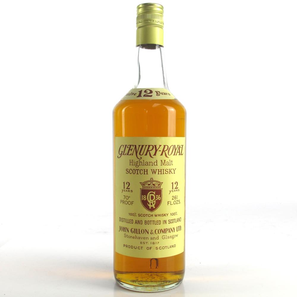 Glenury Royal 12 Year Old 1970s