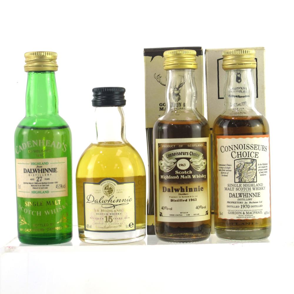 Dalwhinnie Miniature Selection x 4