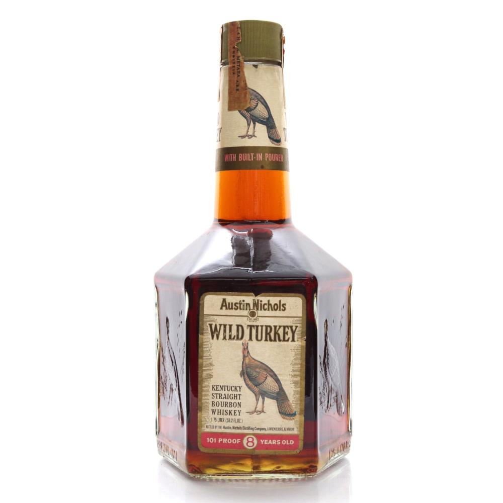 Wild Turkey 8 Year Old 101 Proof 1970s 1.75 Litre