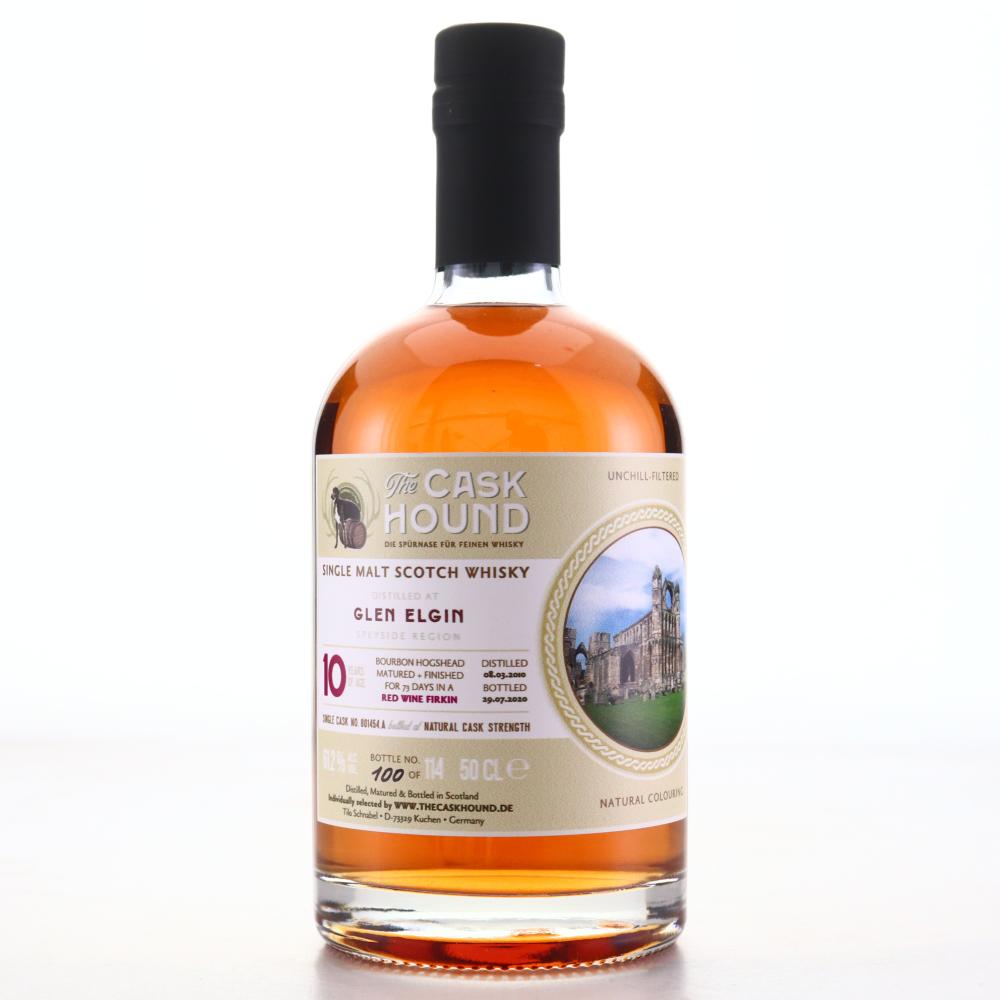 Glen Elgin 2010 Cask Hound 10 Year Old Cask #801454-A 50cl