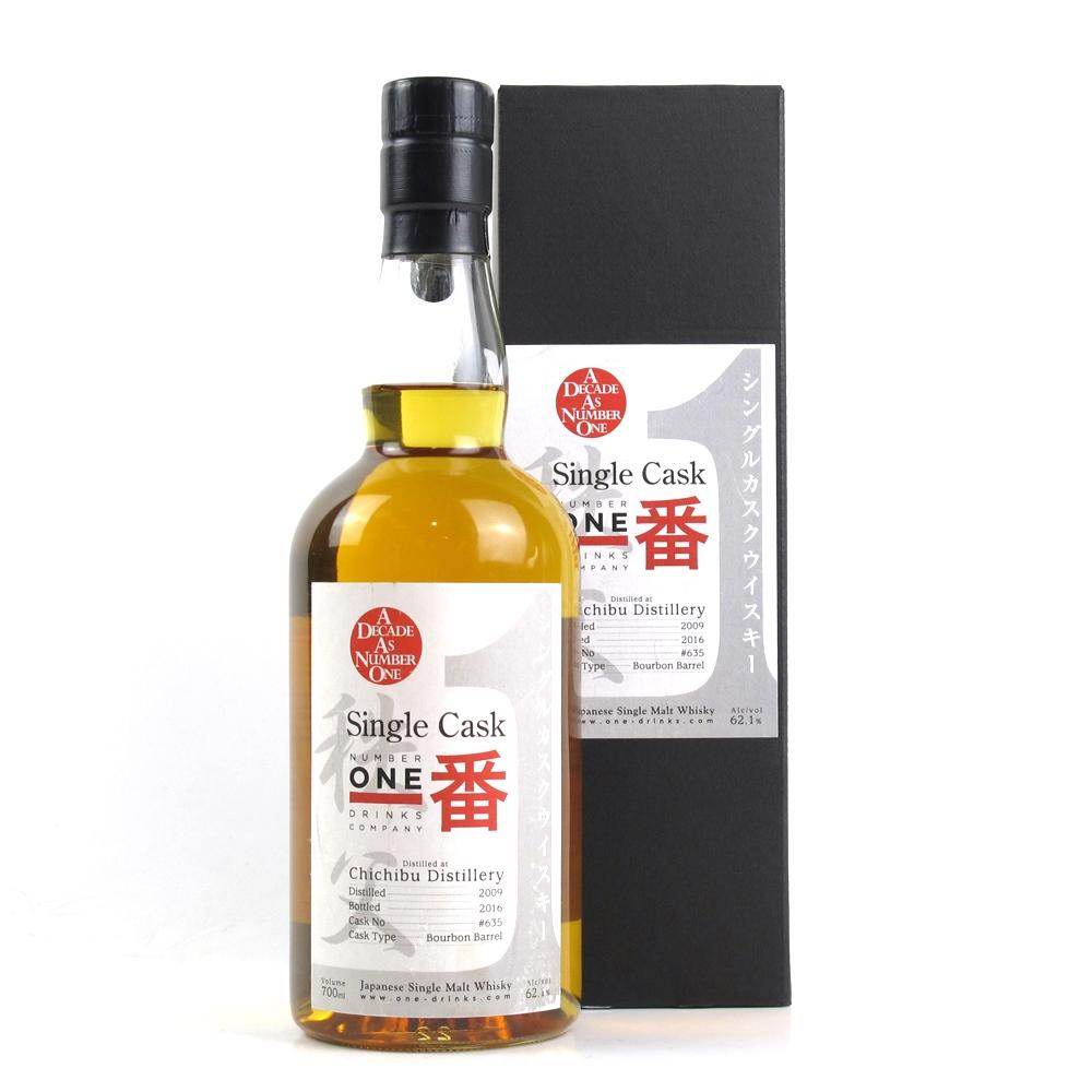 Chichibu 2009 Ichiro's Malt Single Cask #635 / No.1 Drinks 10th Anniversary