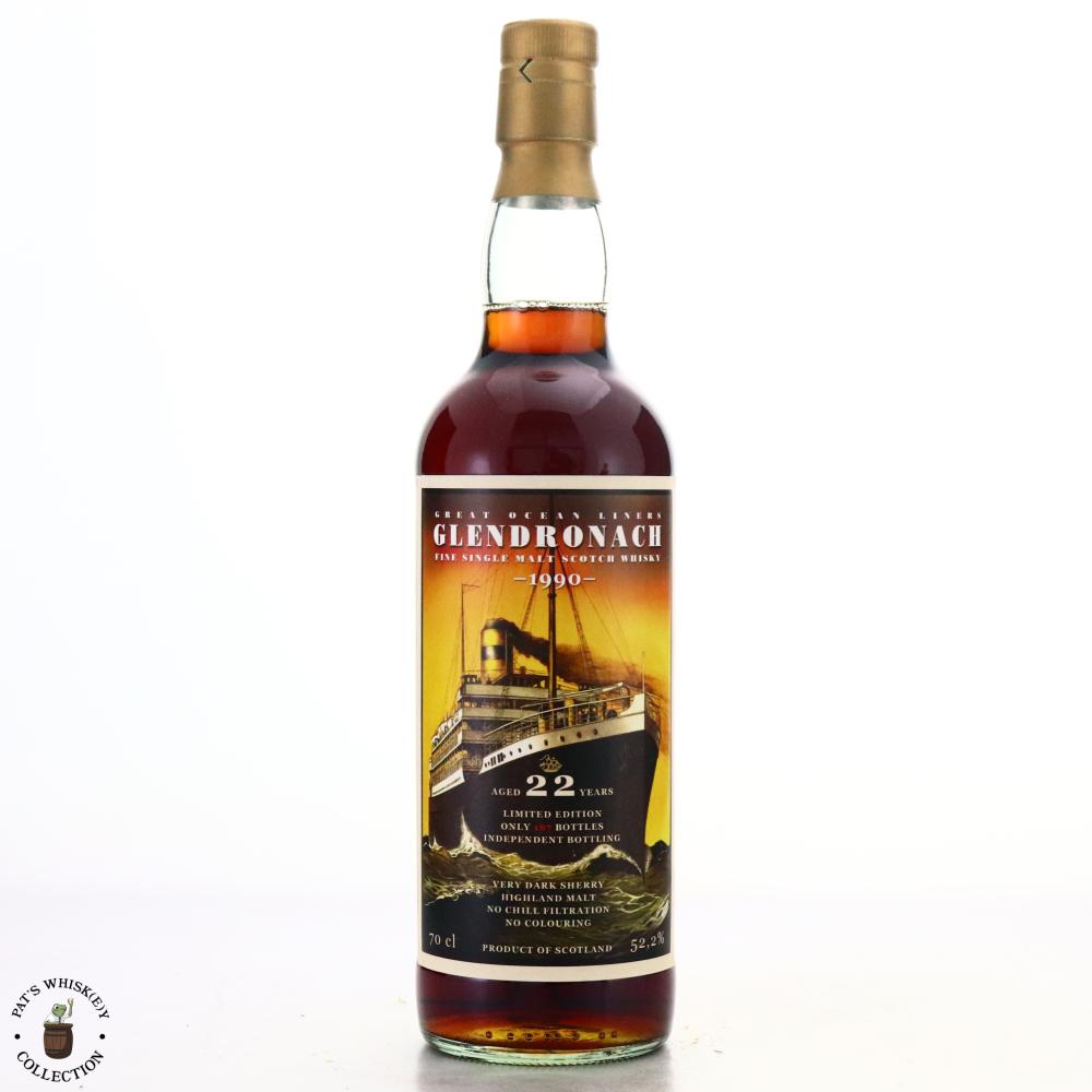 Glendronach 1990 Jack Wiebers 22 Year Old Great Ocean Liners / The Whisky Fair