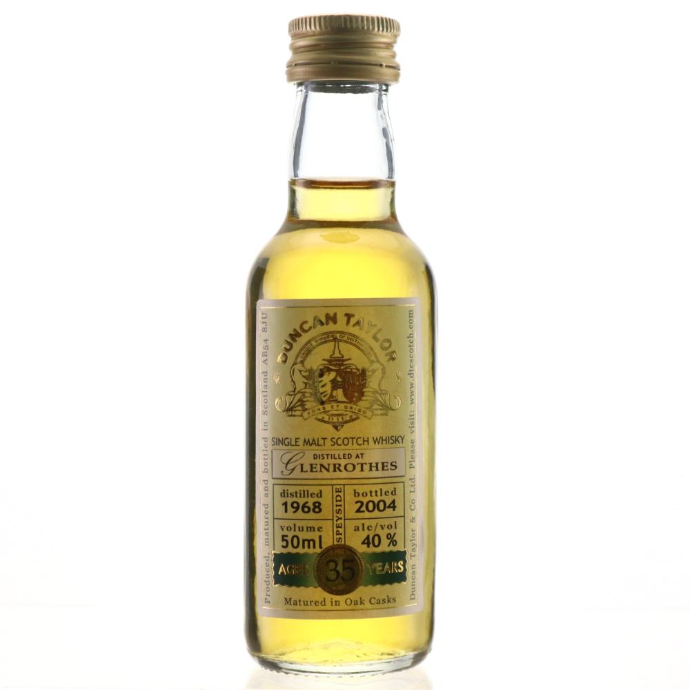 Glenrothes 1968 Duncan Taylor 35 Year Old Miniature