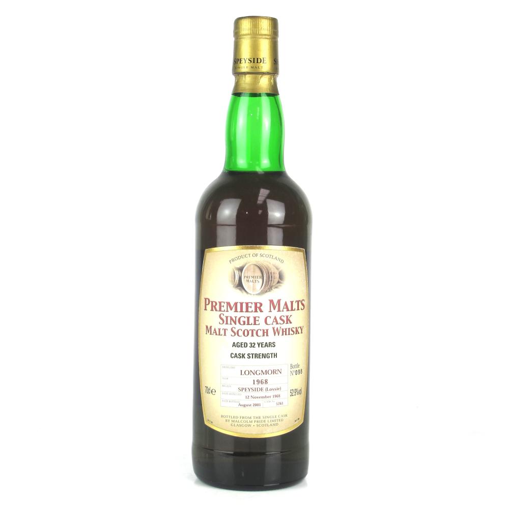 Longmorn 1968 Premier Malts 32 Year Old Single Cask