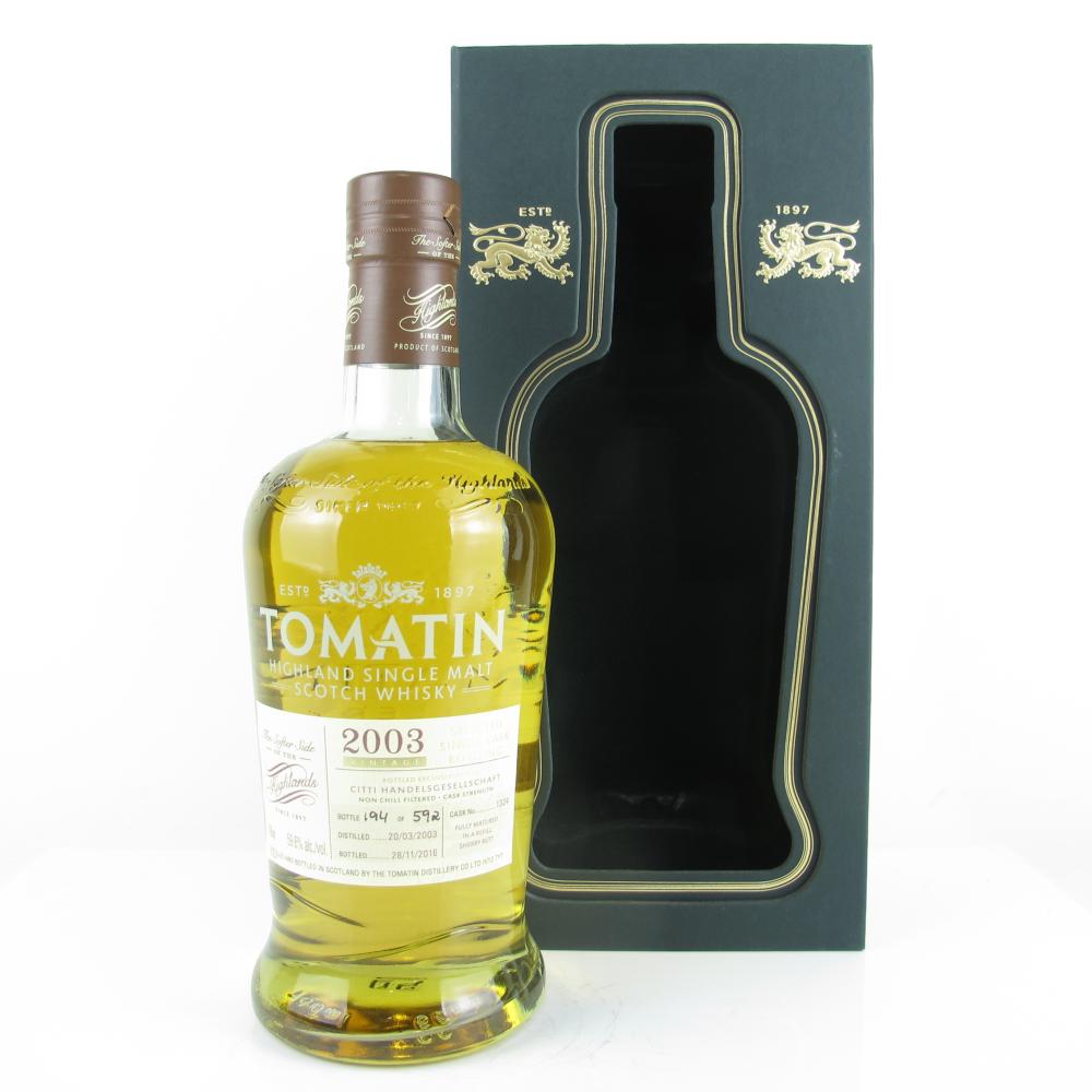 Tomatin 2003 Single Cask #1324 / Citti Handelsgesellschaft