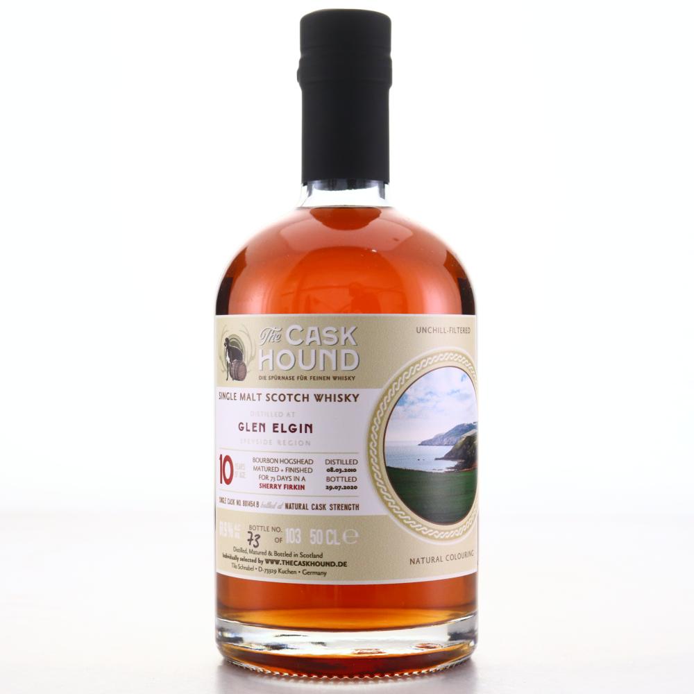 Glen Elgin 2010 Cask Hound 10 Year Old Cask #801454-B 50cl