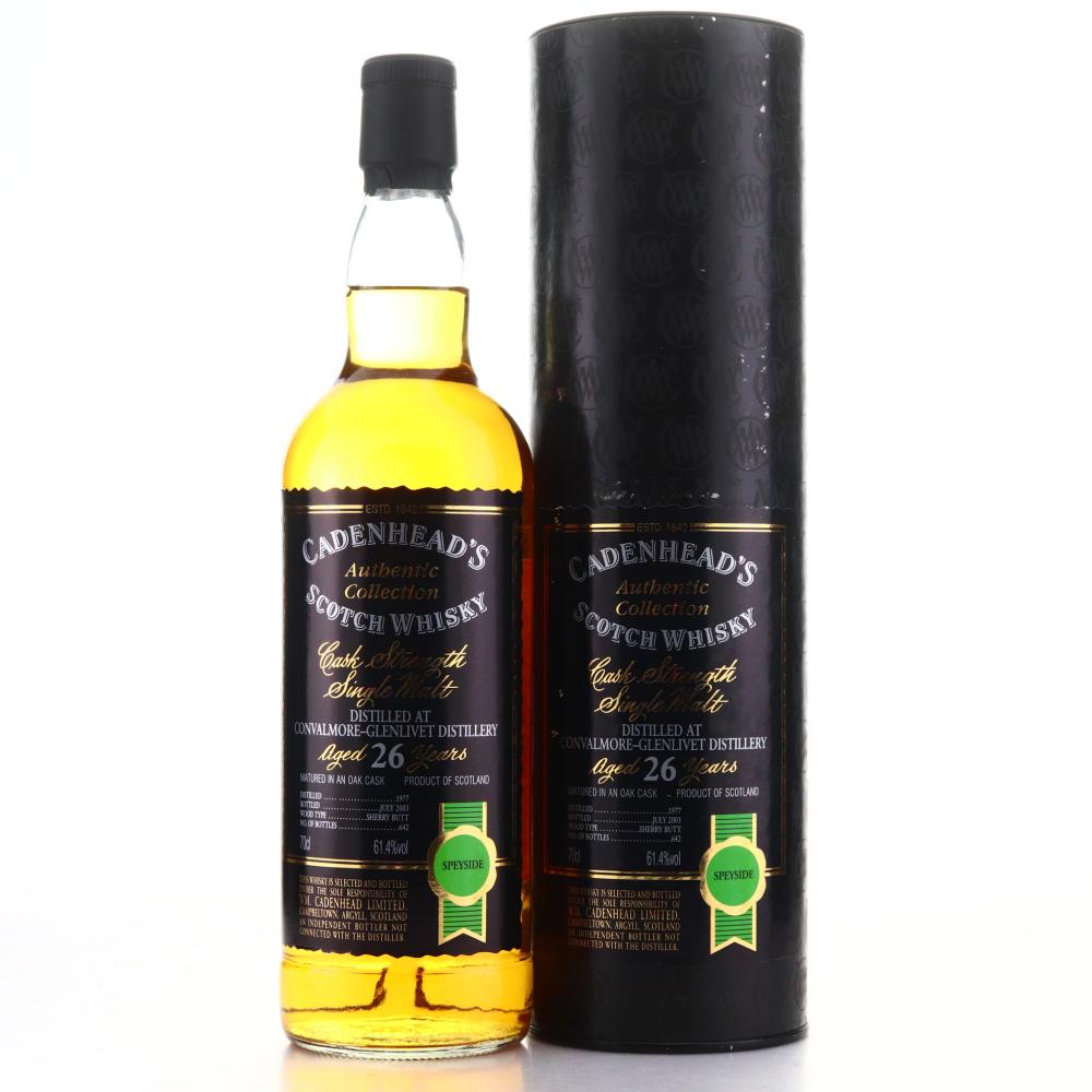 Convalmore 1977 Cadenhead's 26 Year Old