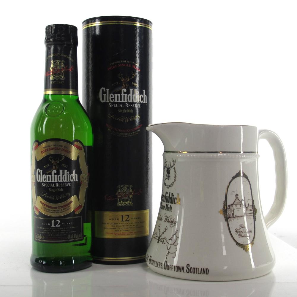 Glenfiddich 12 Year Old 35cl / Including Water Jug