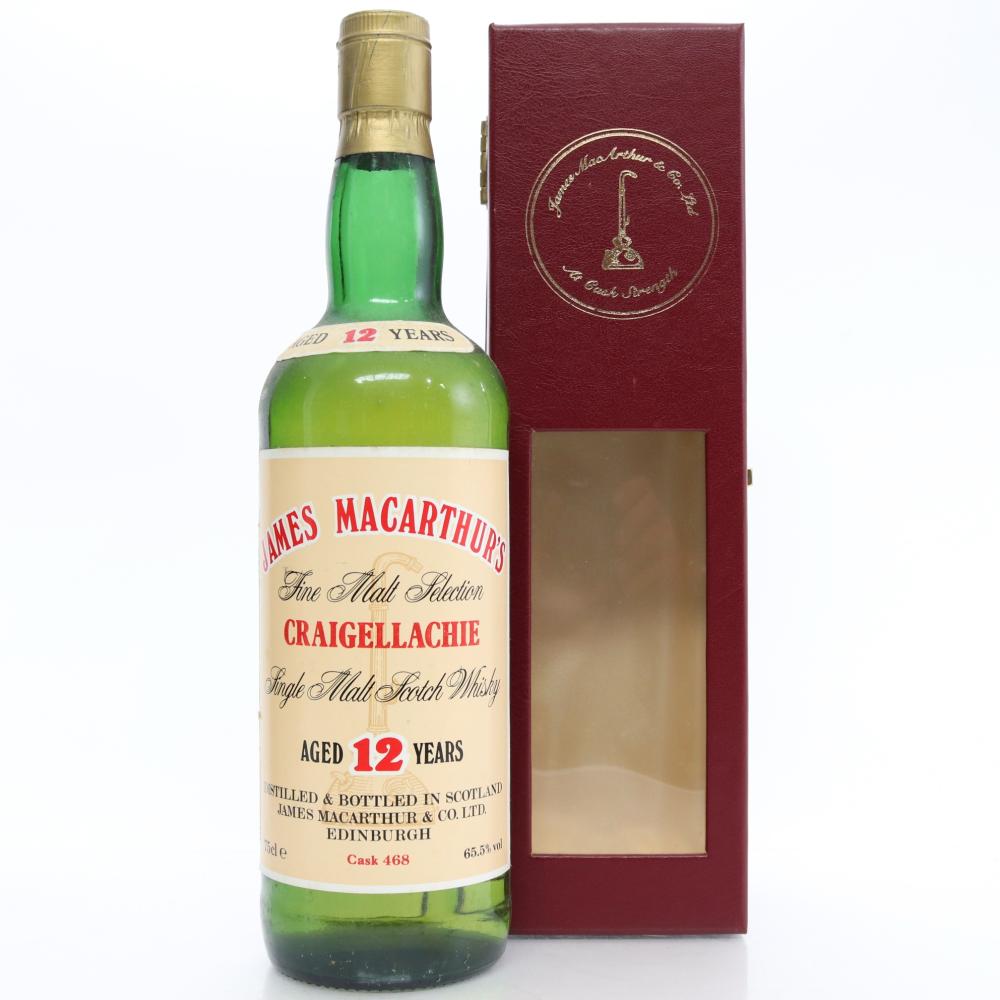 Craigellachie 12 Year Old James MacArthur 1980s