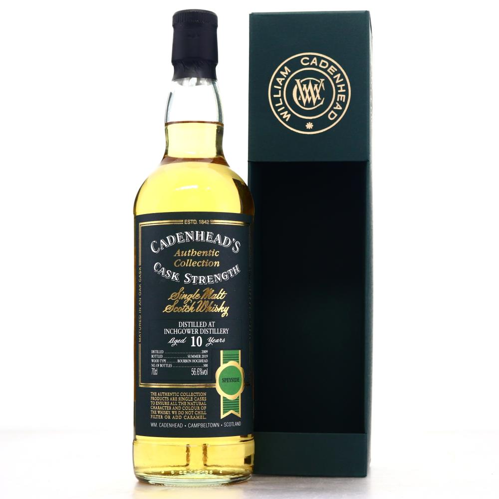 Inchgower 2009 Cadenhead's 10 Year Old