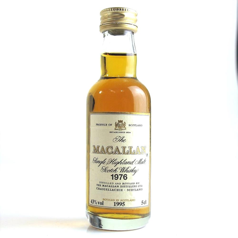 Macallan 1976 Bottled 1995 Miniature 5cl