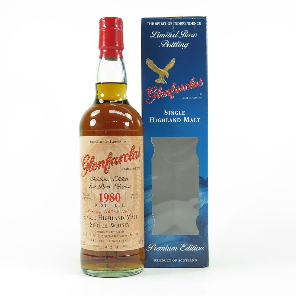 Glenfarclas 1980 Port Pipe 27 Year Old / Christmas Edition 