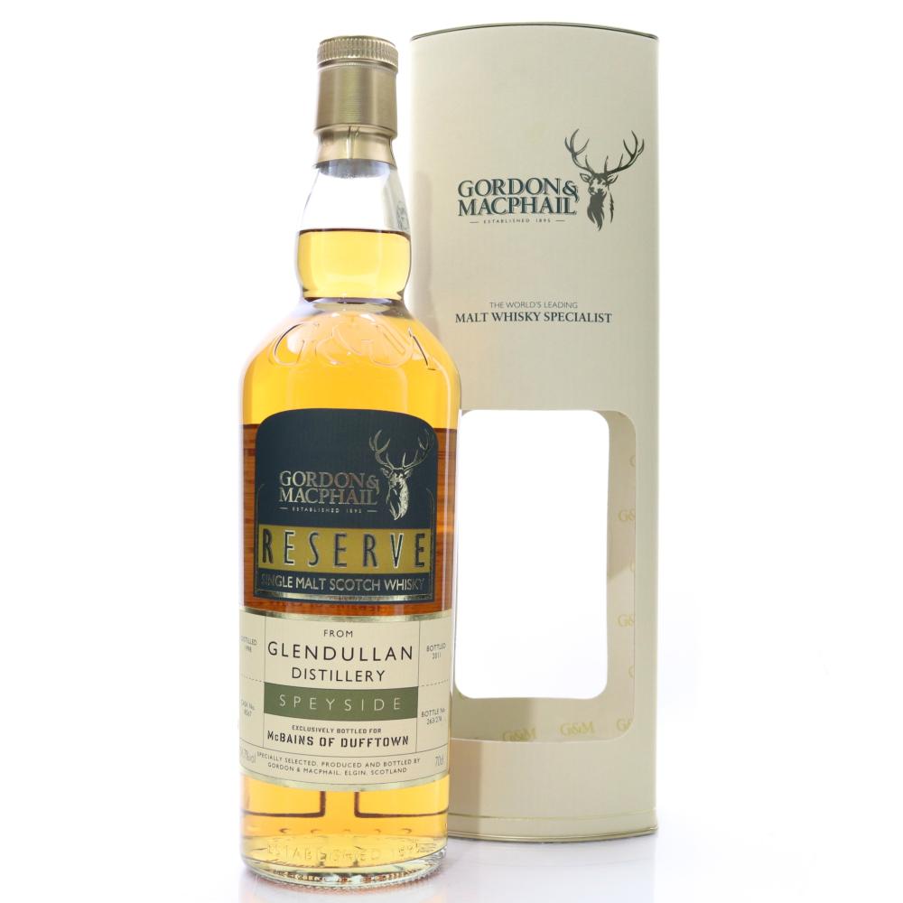 Glendullan 1998 Gordon and MacPhail Reserve / McBains of Dufftown