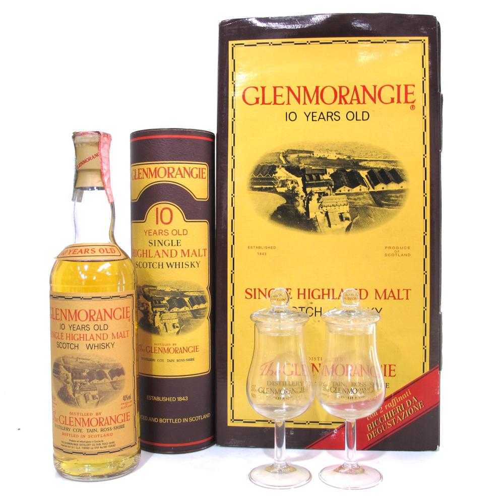 Glenmorangie 10 Year Old Gift Pack / including 2 x Glasses