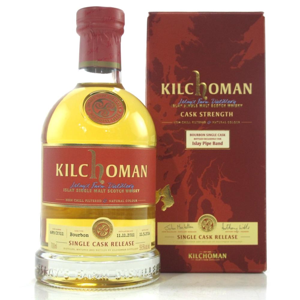 Kilchoman 2011 Single Cask / Islay Pipe Band