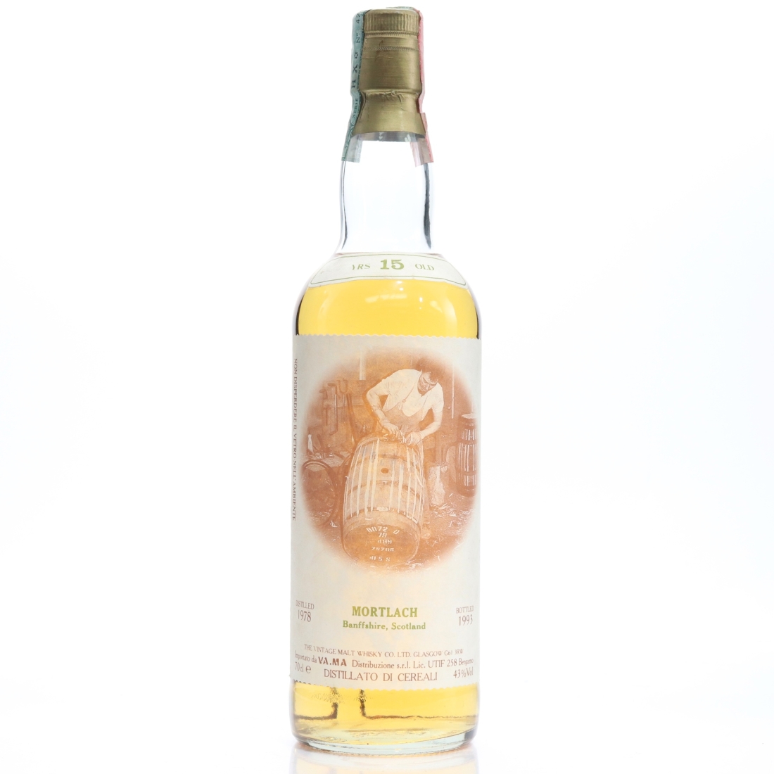 Mortlach 1978 Cooper's Choice 15 Year Old / VA.MA Import