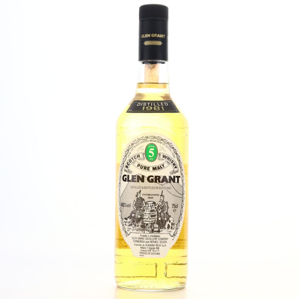 Glen Grant 1981 5 Year Old 