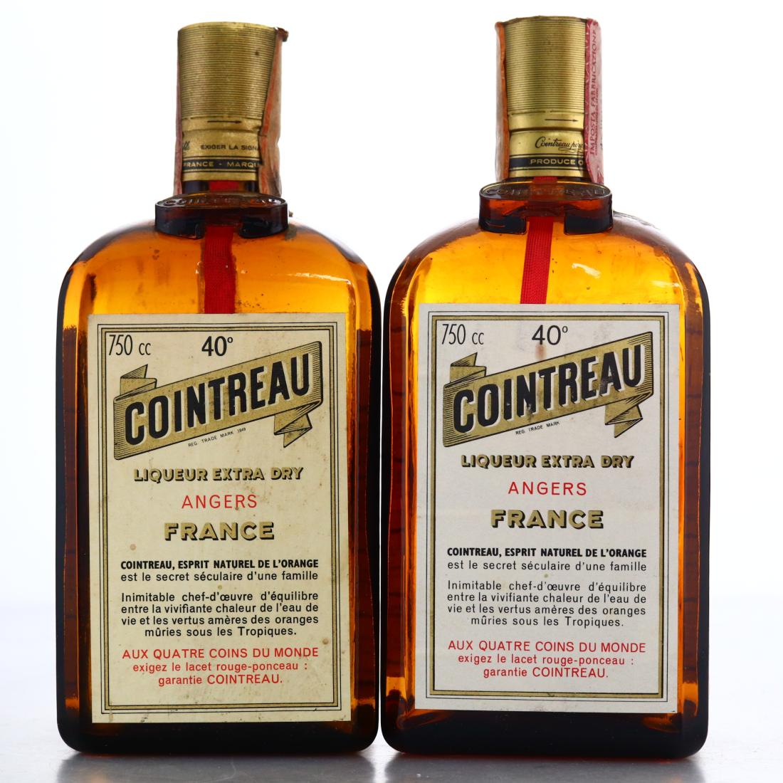 Cointreau Liqueur 2 x 70cl 1980s Whisky | Whisky Auctioneer