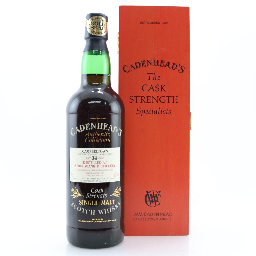 Springbank 1964 Cadenhead's 34 Year Old