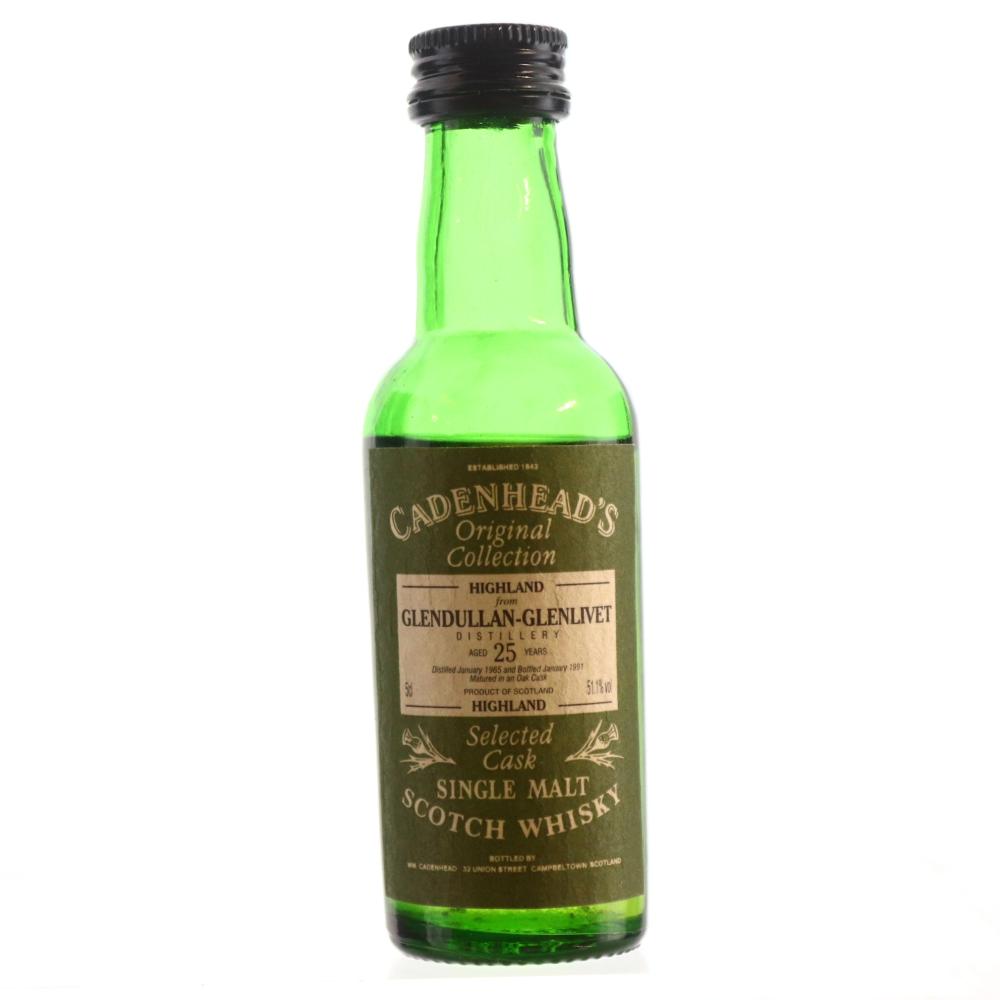 Glendullan 1965 Cadenhead's 25 Year Old Miniature