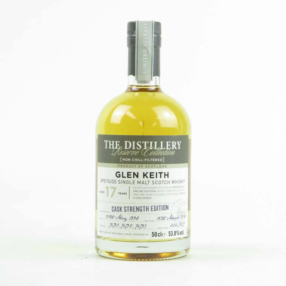 Glen Keith 1998 Reserve Collection / Cask Strength Edition