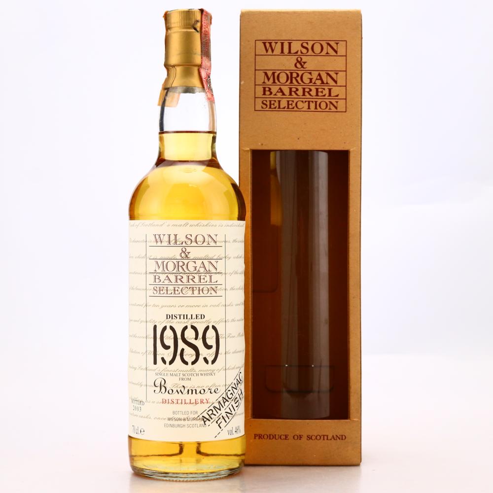 Bowmore 1989 Wilson and Morgan Armagnac Finish