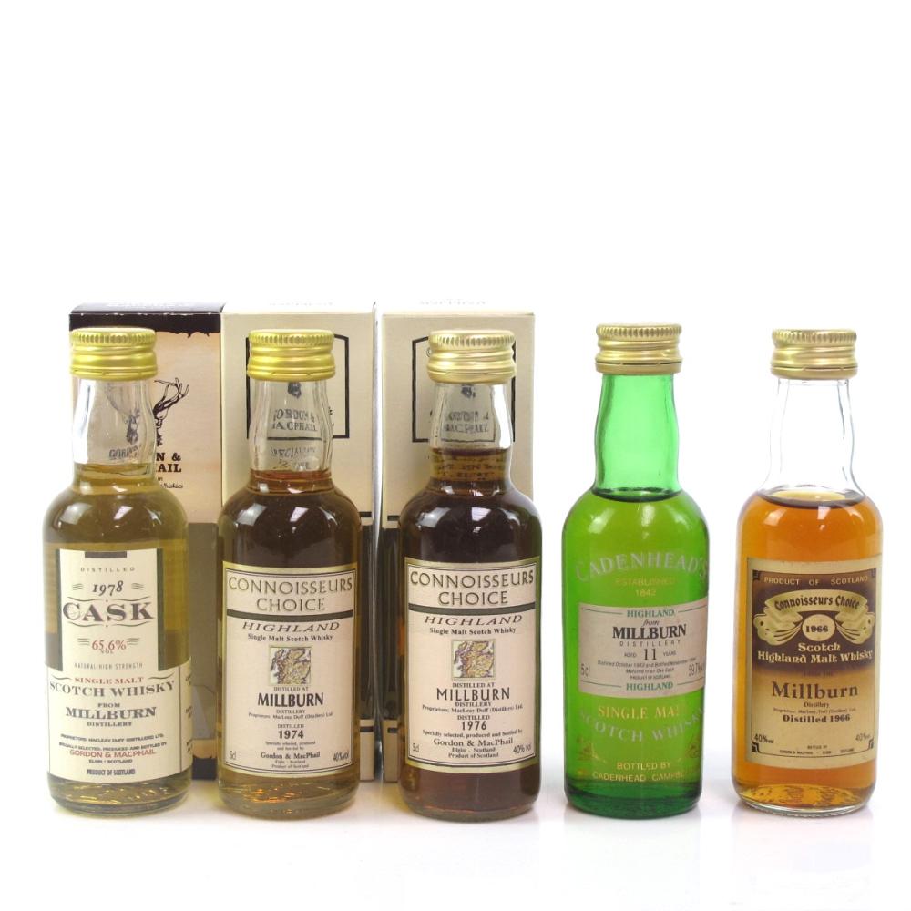 Millburn Miniature Selection 5 x 5cl / Including 1966