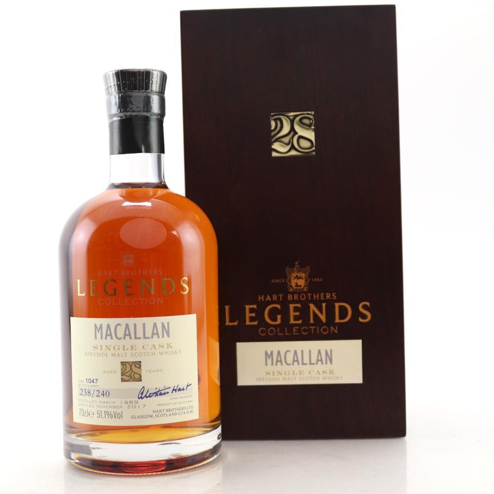 Macallan 1989 Hart Brothers 28 Year Old