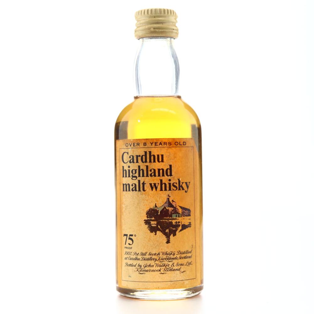 Cardhu 8 Year Old Miniature 1970s