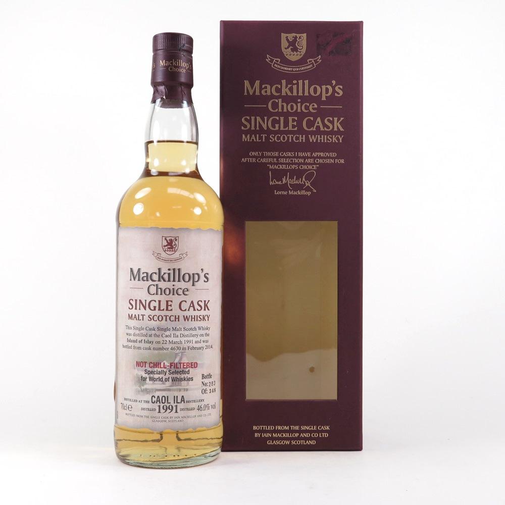 Caol Ila 1991 MacKillop's Choice / World of Whiskies Exclusive