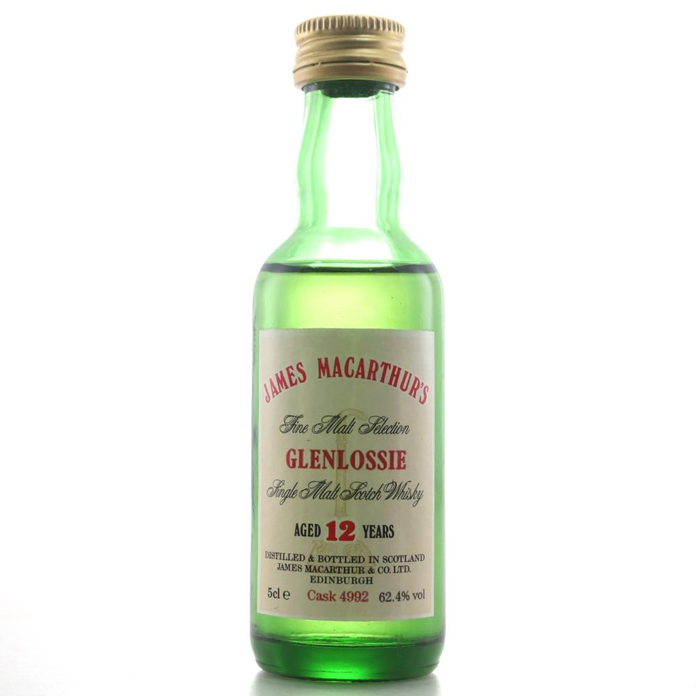 Glenlossie 12 Year Old James MacArthur Miniature 5cl